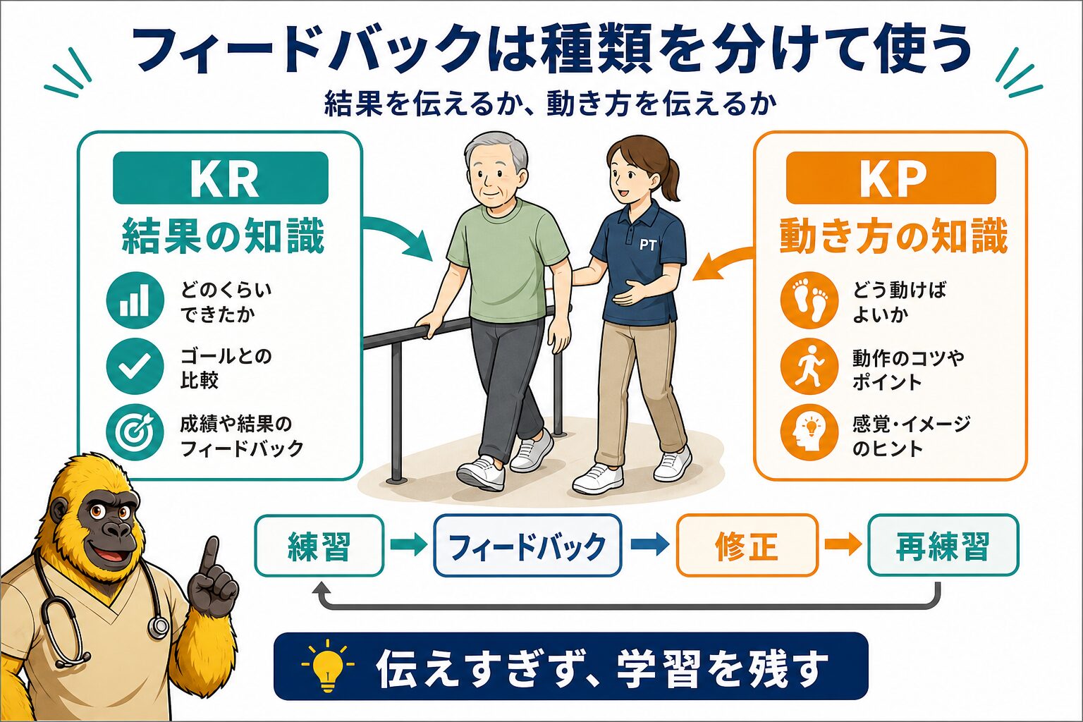 フィードバックの設計：与えるタイミングと内容の調整